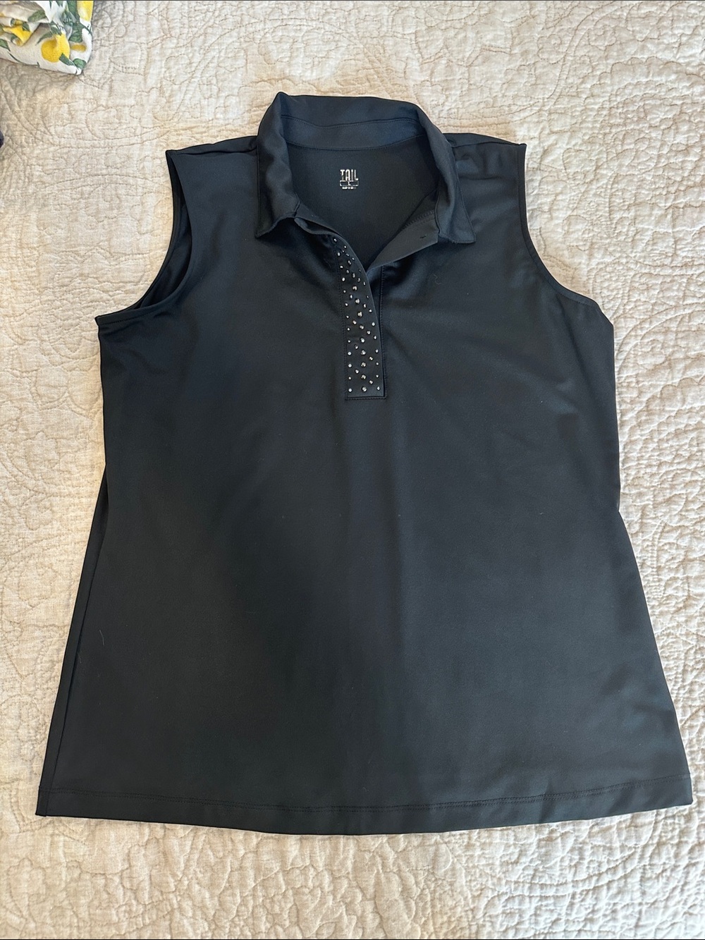 Women’s Black Golf Shirt